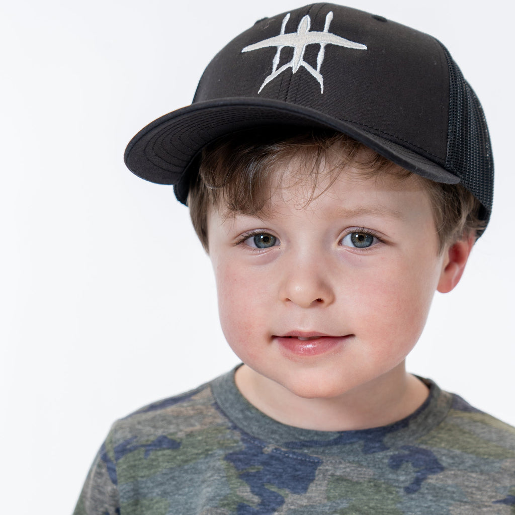 Youth Black Alia Trucker Hat