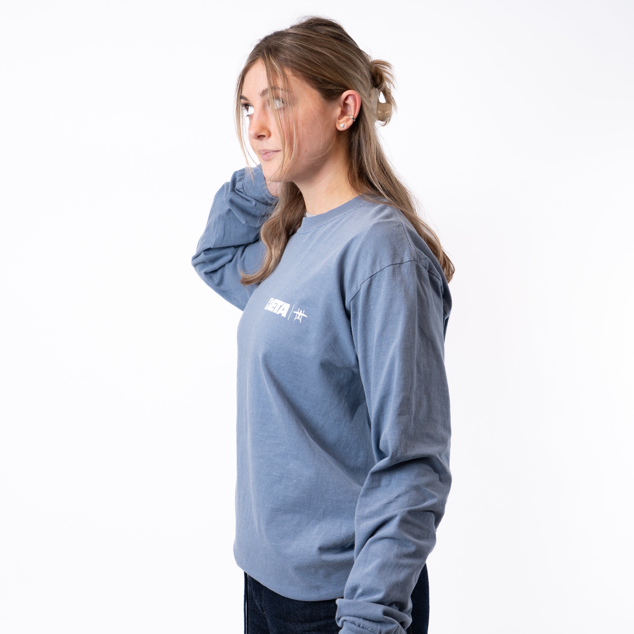 Long Sleeve Back Tag Tee