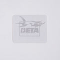 White BETA Sticker