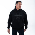 Black Alia Monochrome Hoodie