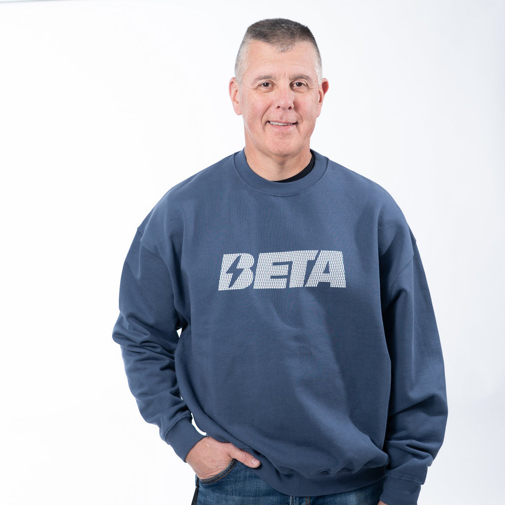BETA Back Quote Crewneck