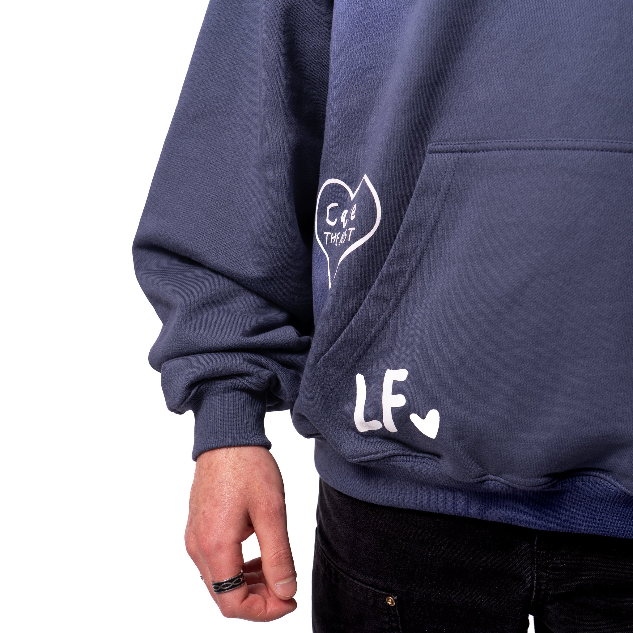 Patchwork BETA Sweatshirt (Longer-fit)