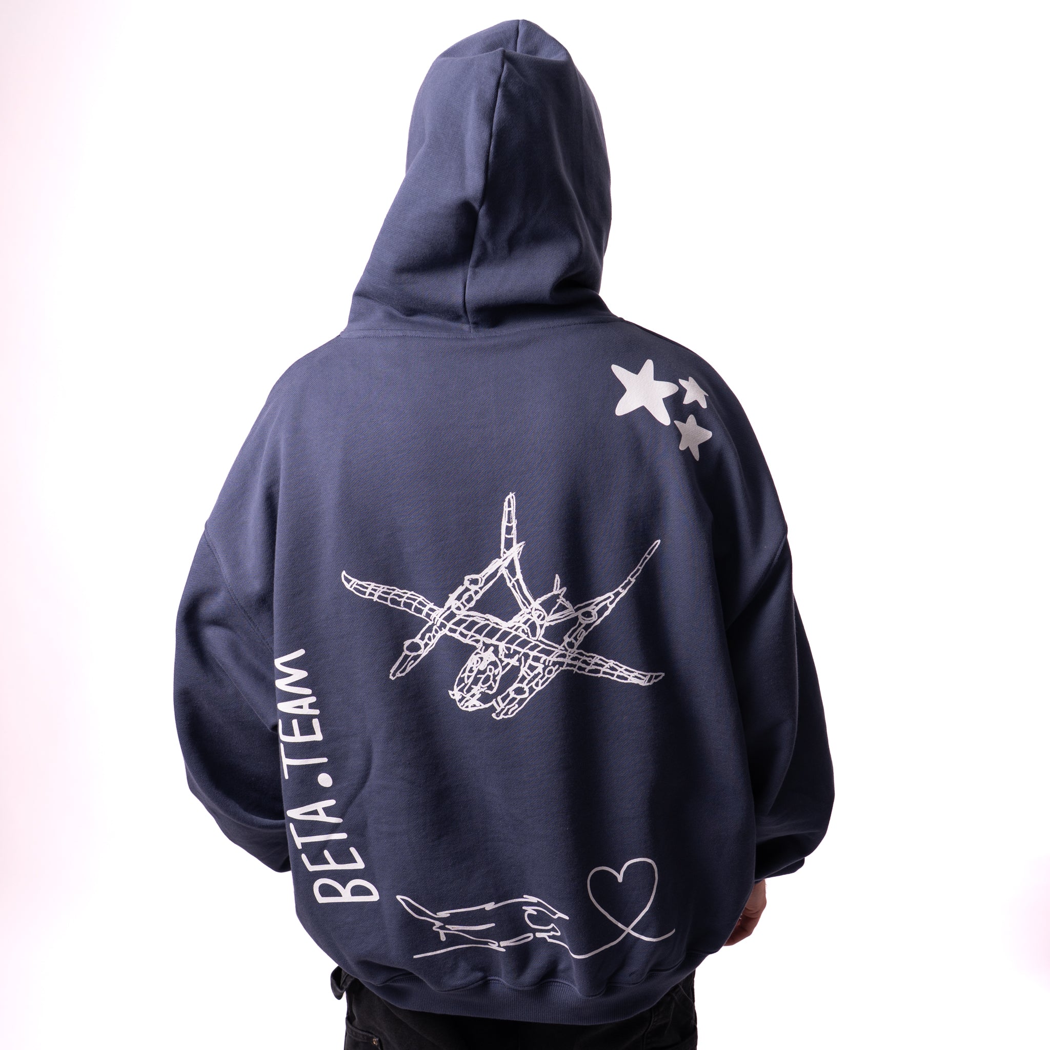 Patchwork BETA Sweatshirt (Longer-fit)
