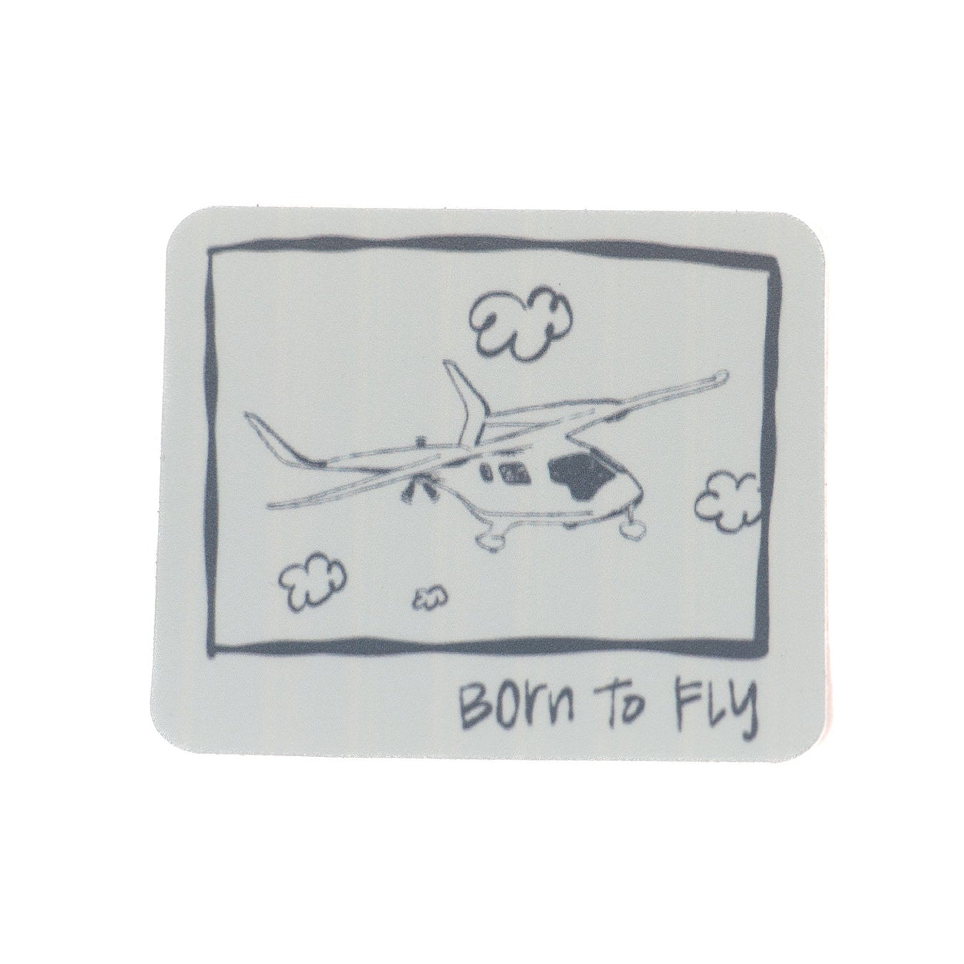 Born to Fly Sticker