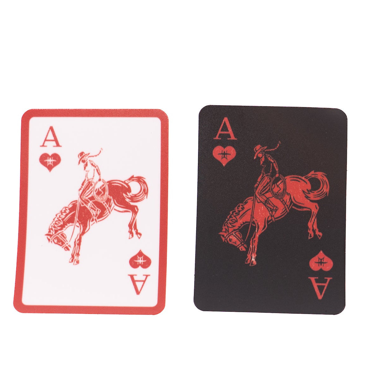 Black BETA Cowgirl Sticker