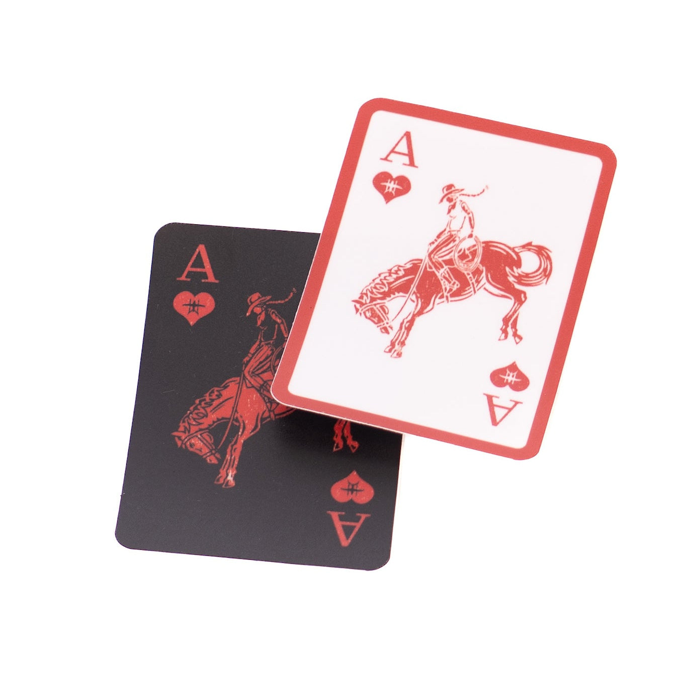 White BETA Cowgirl Sticker