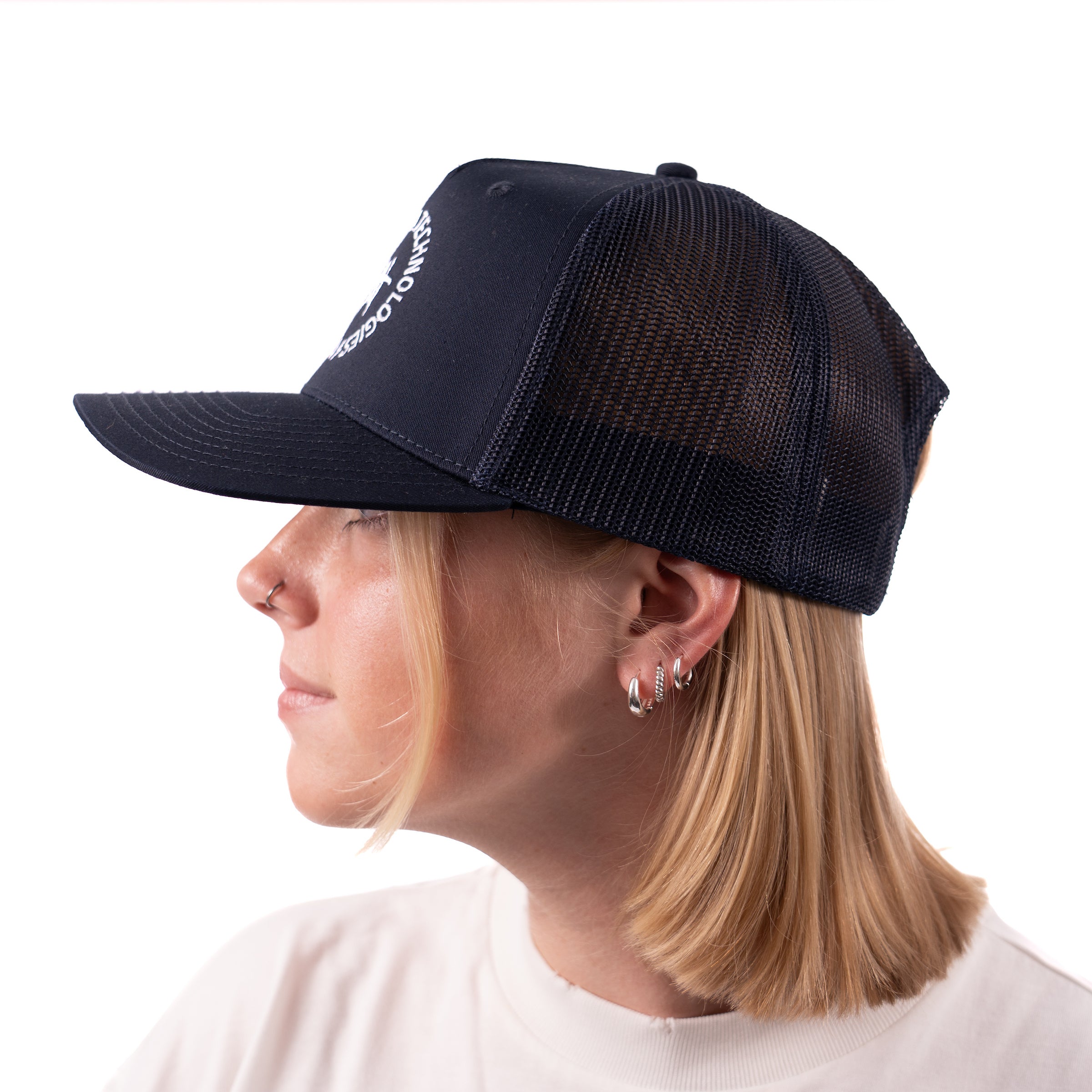 Navy BETA Circle Hat