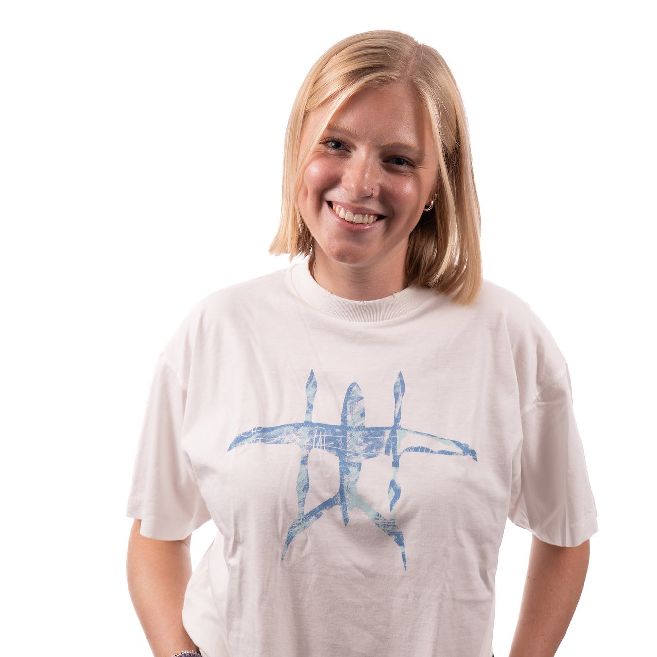 Blue Paint Alia Tee