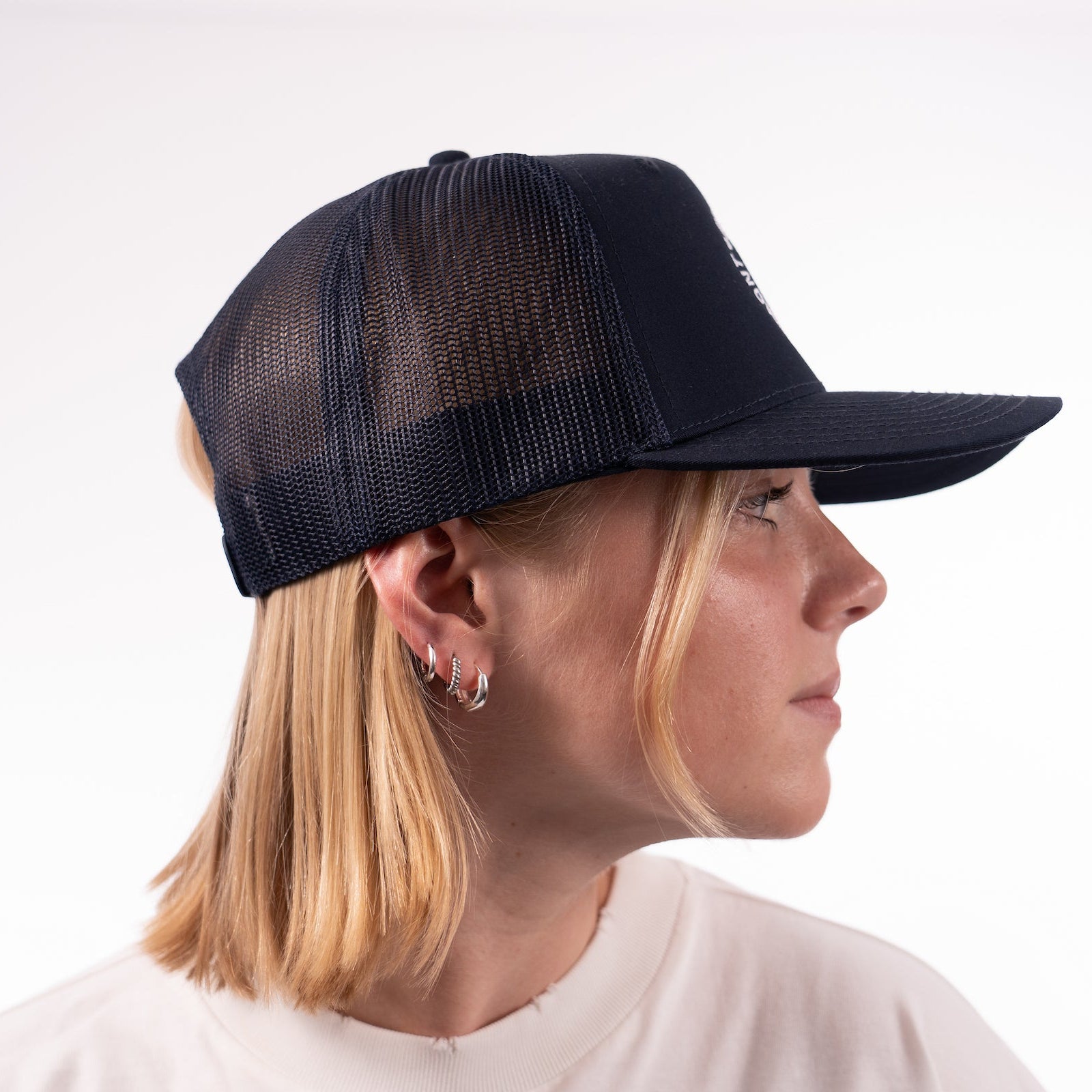 Navy BETA Circle Hat