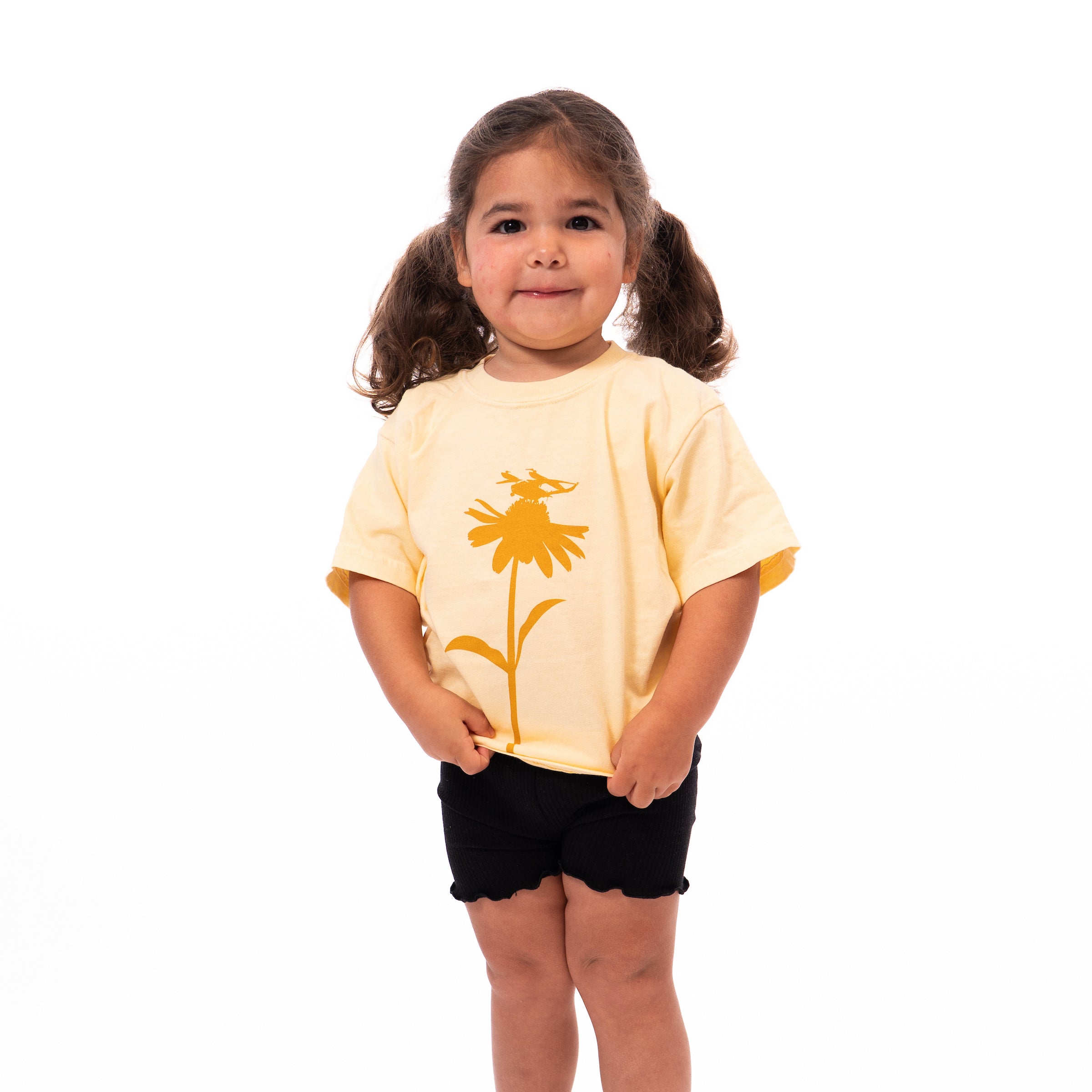 BETAkids Yellow Flower Tee