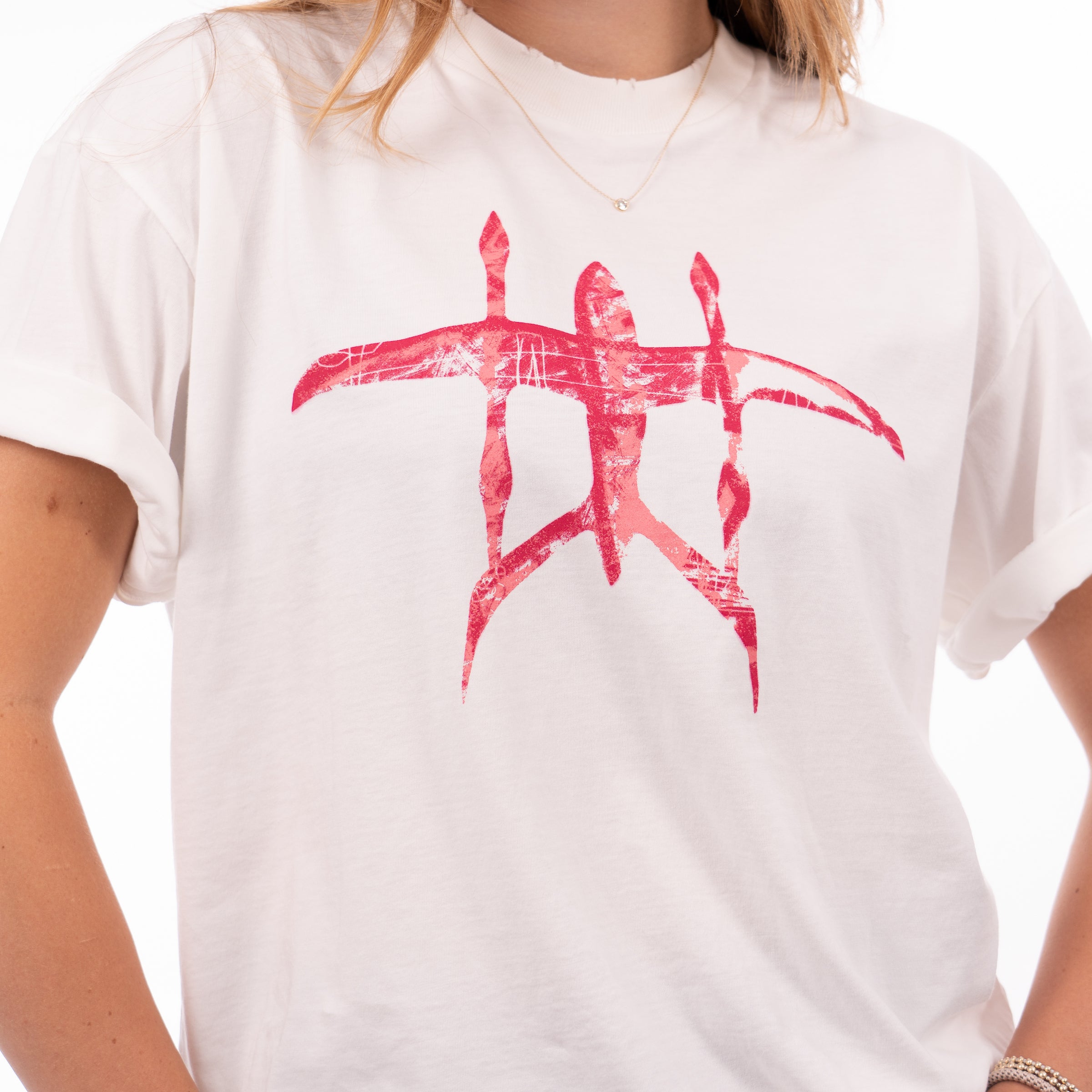 Pink Paint Alia Tee