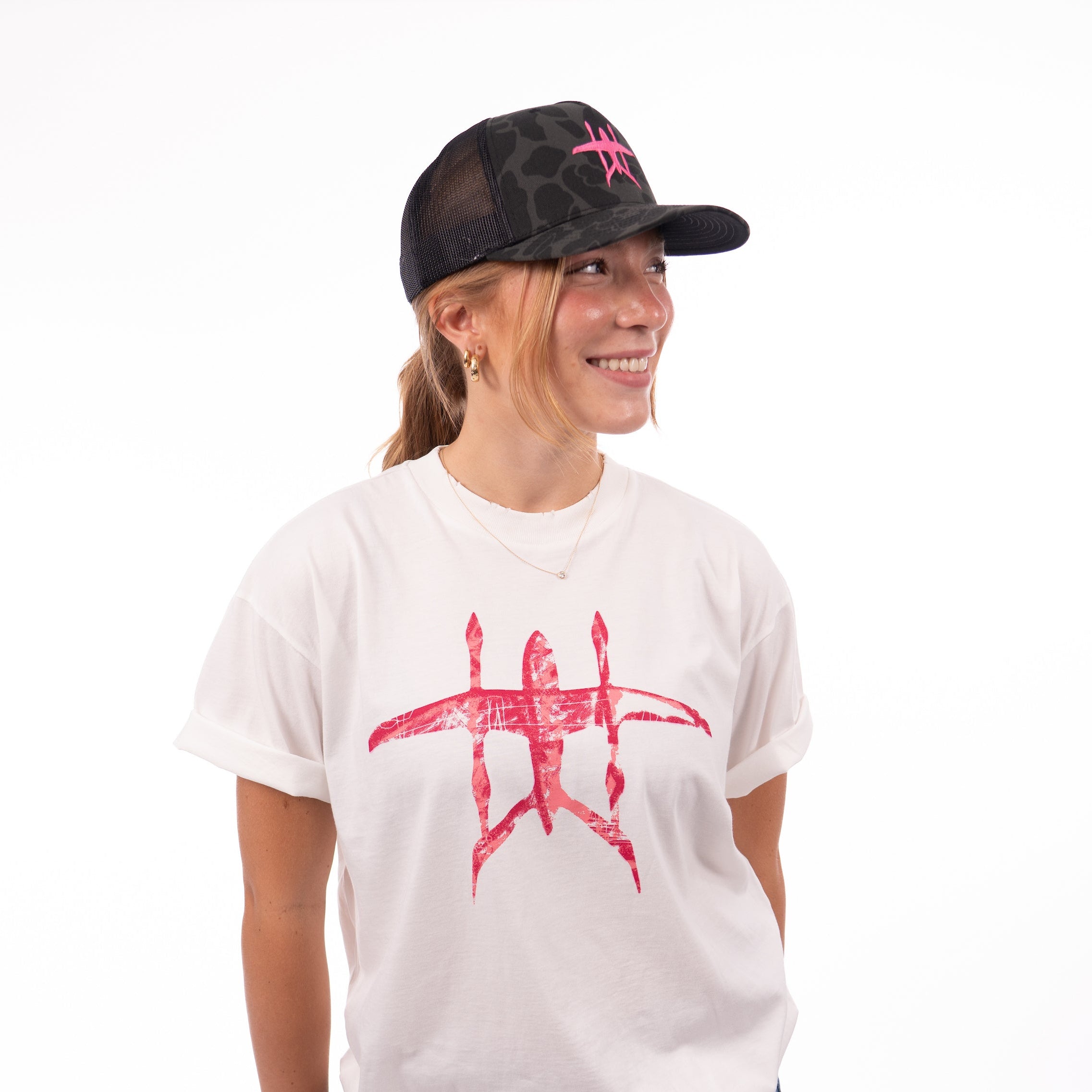 Pink Paint Alia Tee