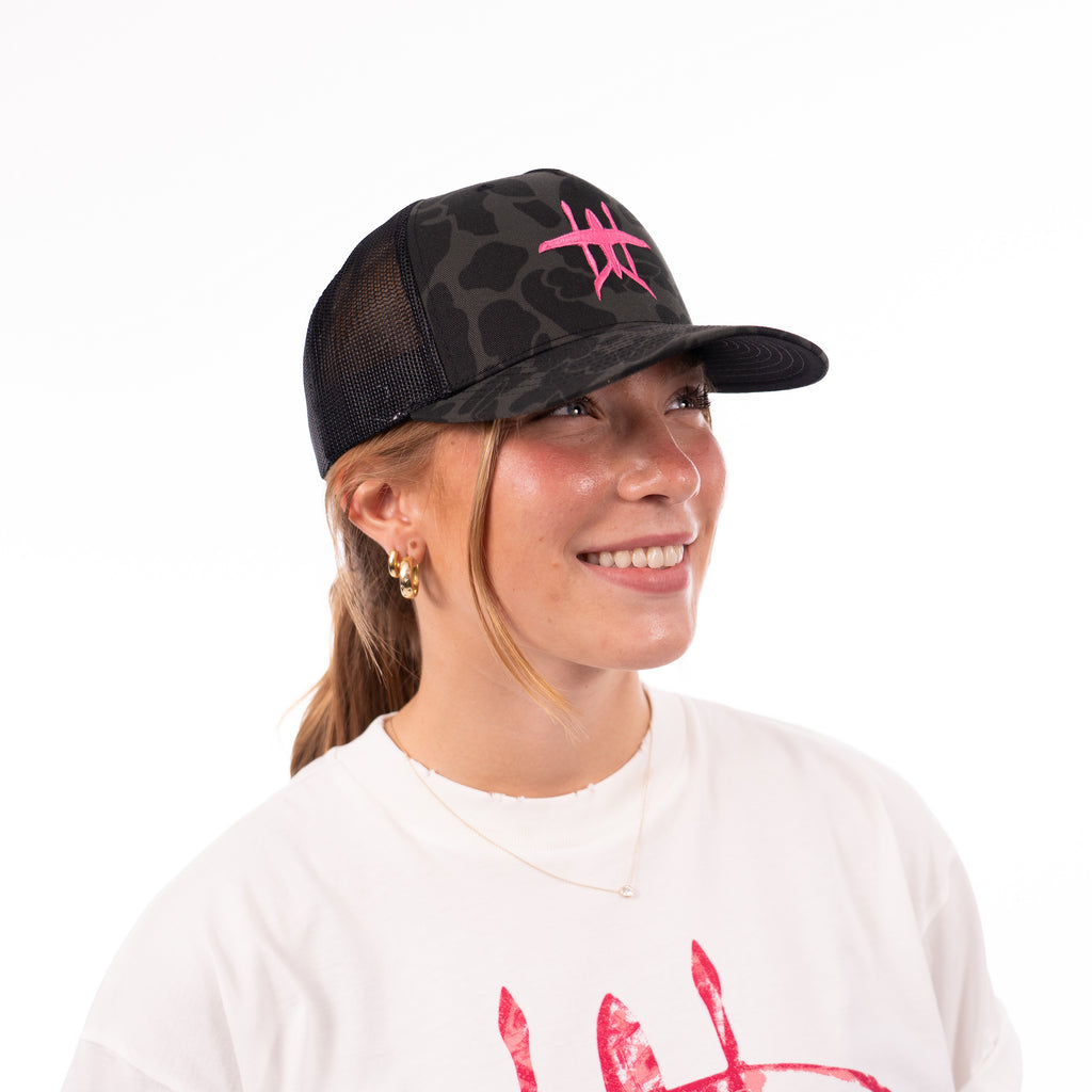 Pink Alia Trucker Hat