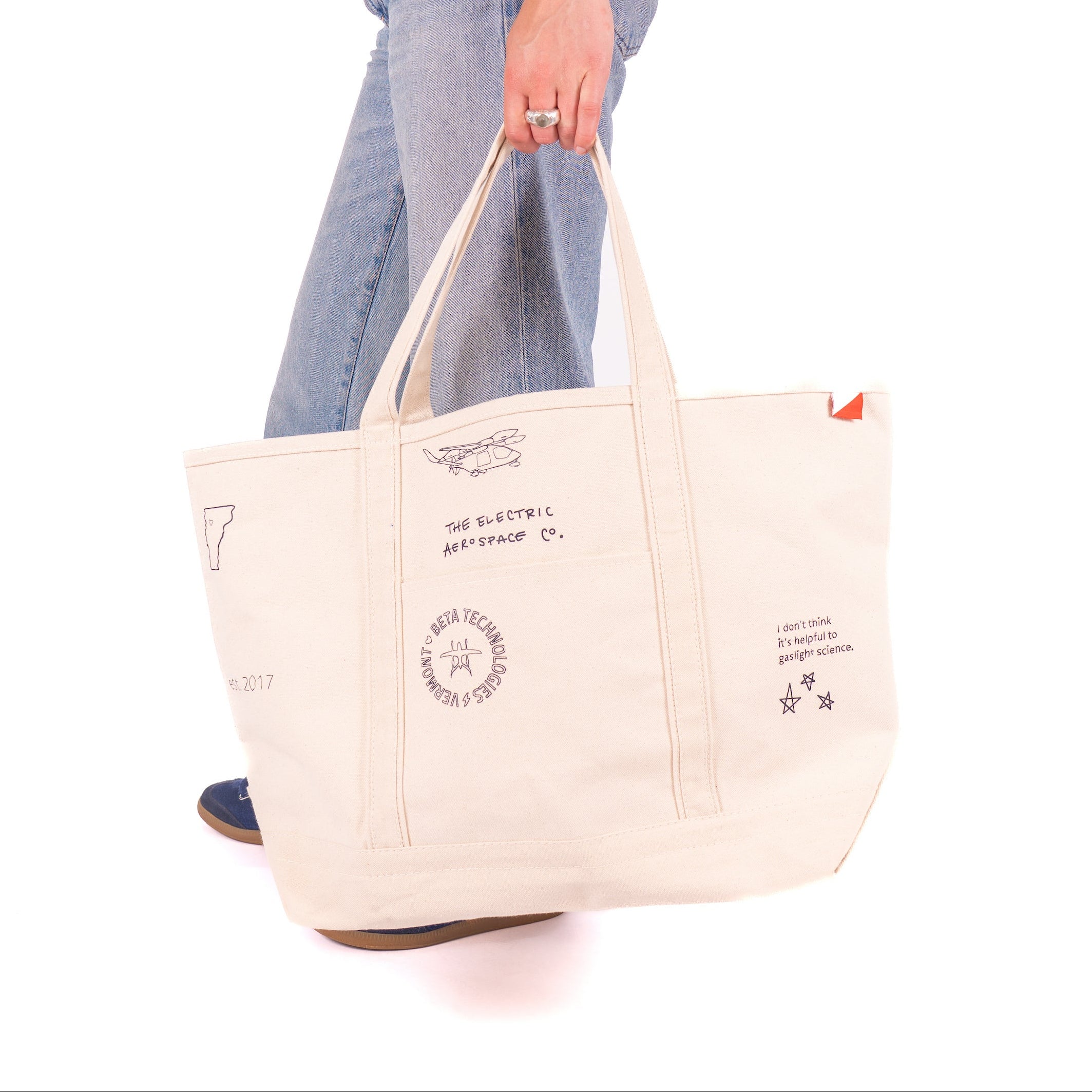 BETA Beach Tote Bag
