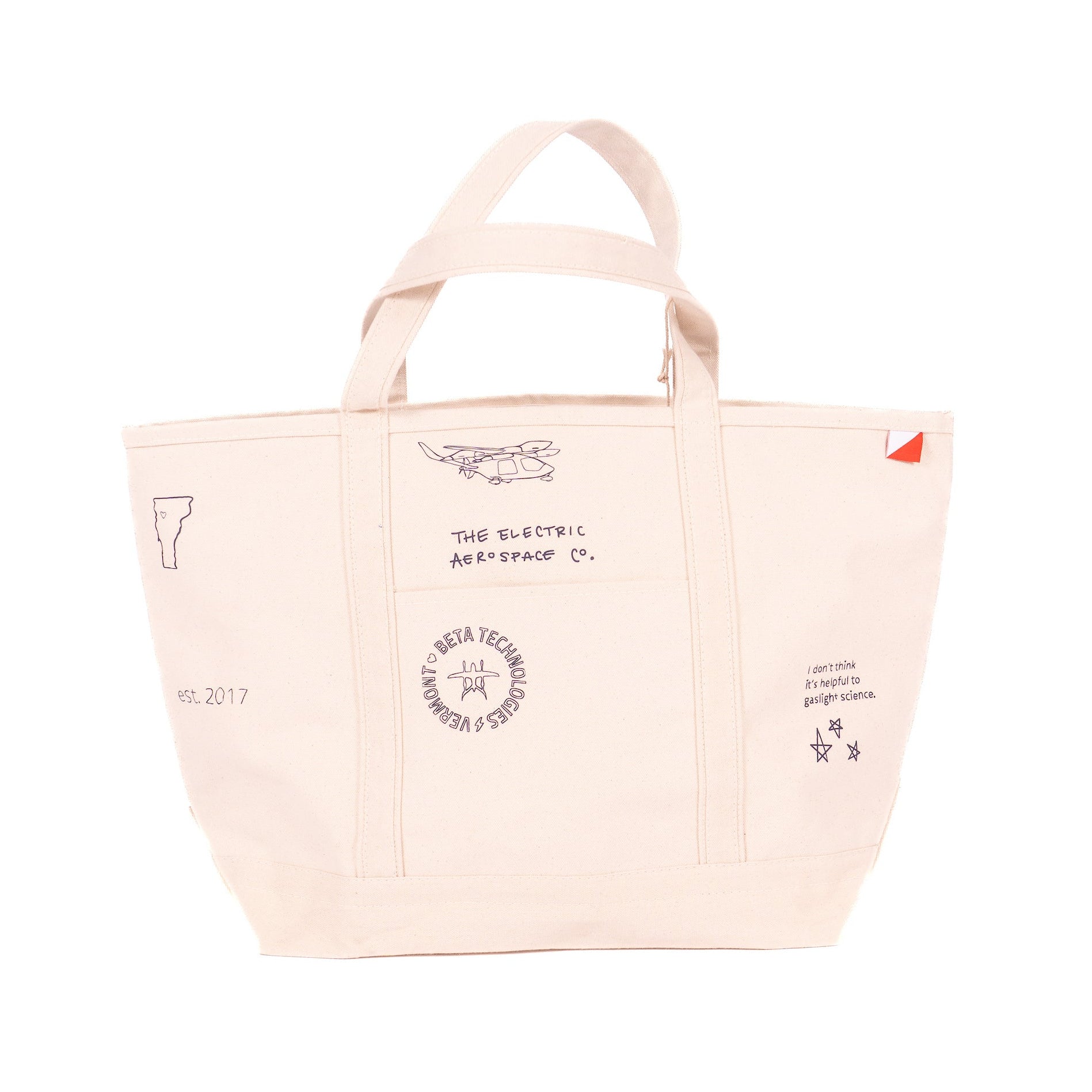BETA Beach Tote Bag
