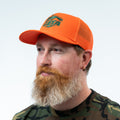 Orange BETA Trucker Hat