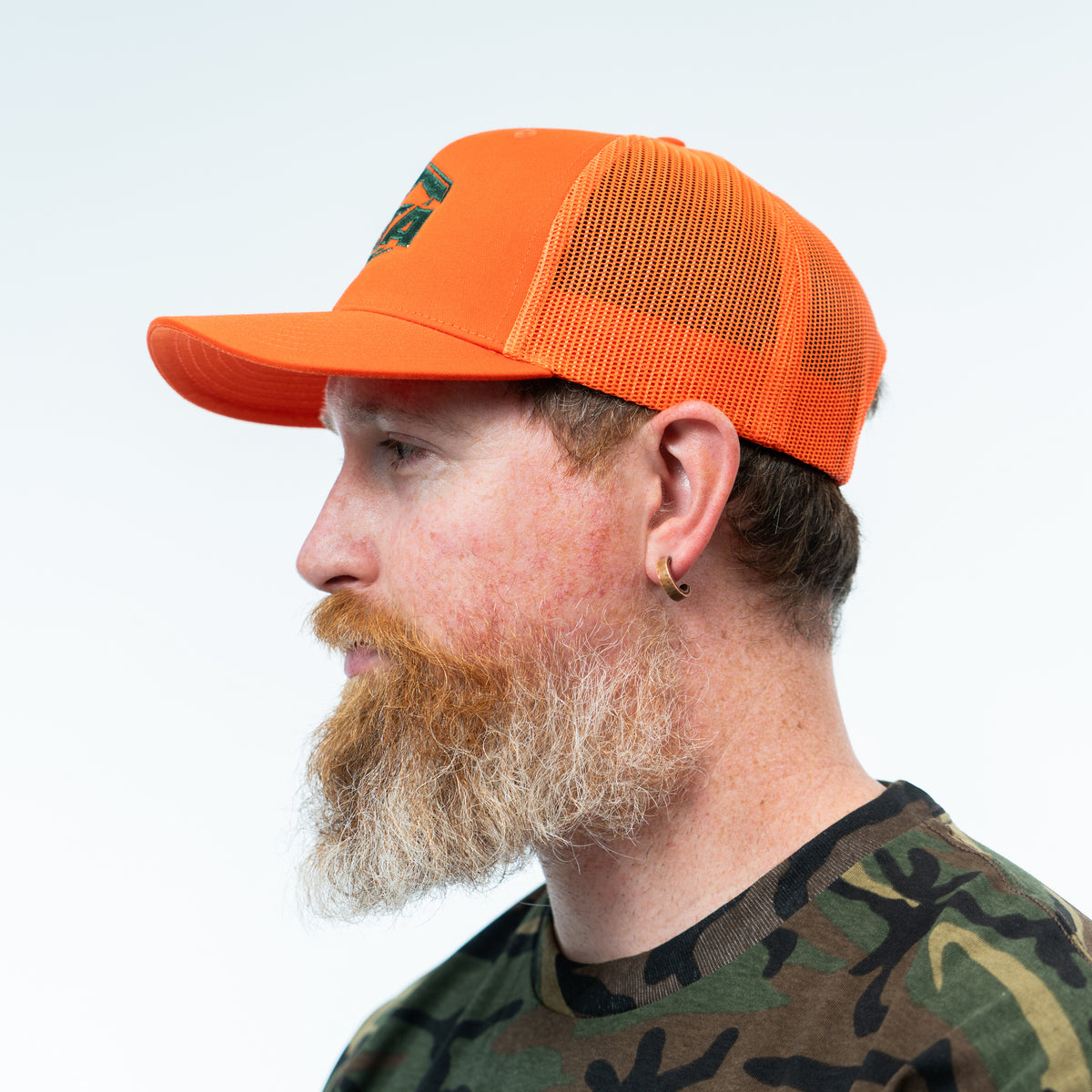 Orange BETA Trucker Hat