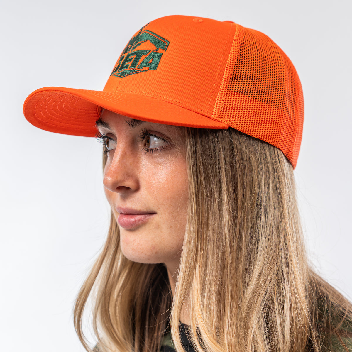 Orange BETA Trucker Hat